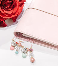 Load image into Gallery viewer, Sparkly face Planner Tail or Bookmark