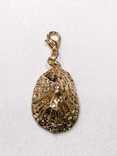 Load image into Gallery viewer, Golden Seashell Charm (Lobster Clasp)