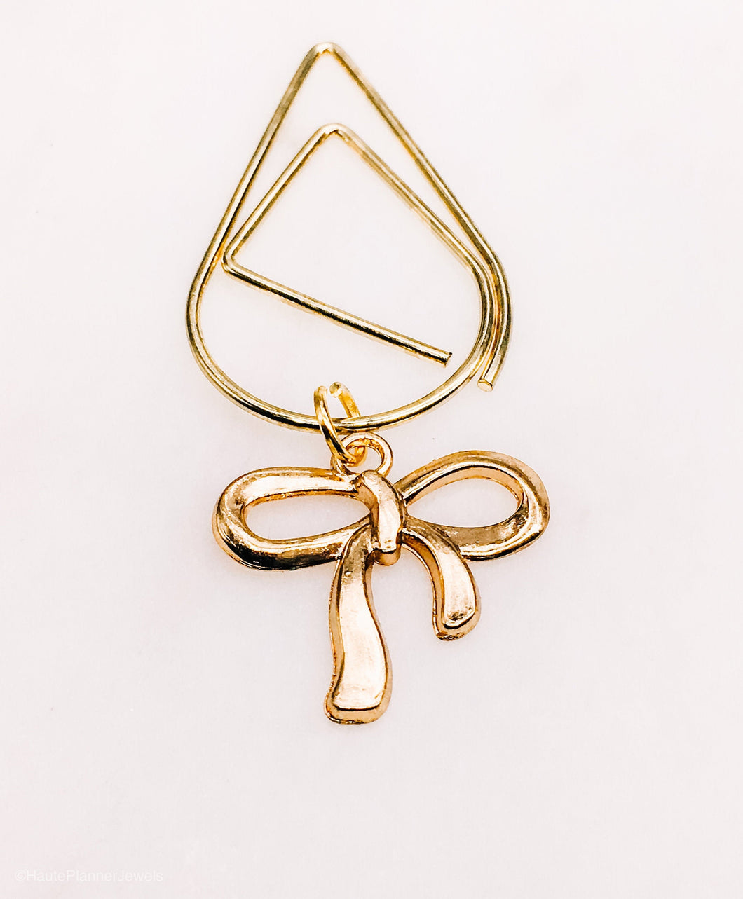 Classic Bow Large Bow dangle paperclip